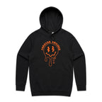 Forever Anxious - Mens Hoodie Black Mens Hoodie Printed In Australia