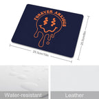 Forever Anxious Leather Mouse Pad Leather Mouse Pad Printed Offshore