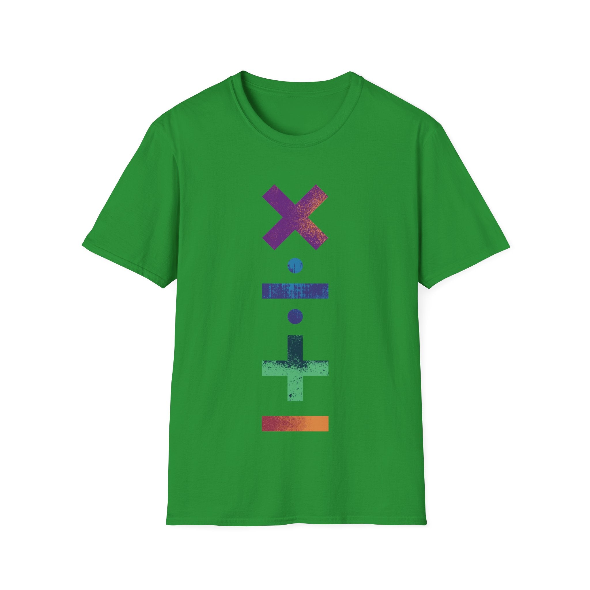 Maths Symbols - Unisex Softstyle T-Shirt