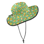 Busy Bees Wide Brim Bucket Hat Wide Brim Bucket Hat animal Printed Offshore