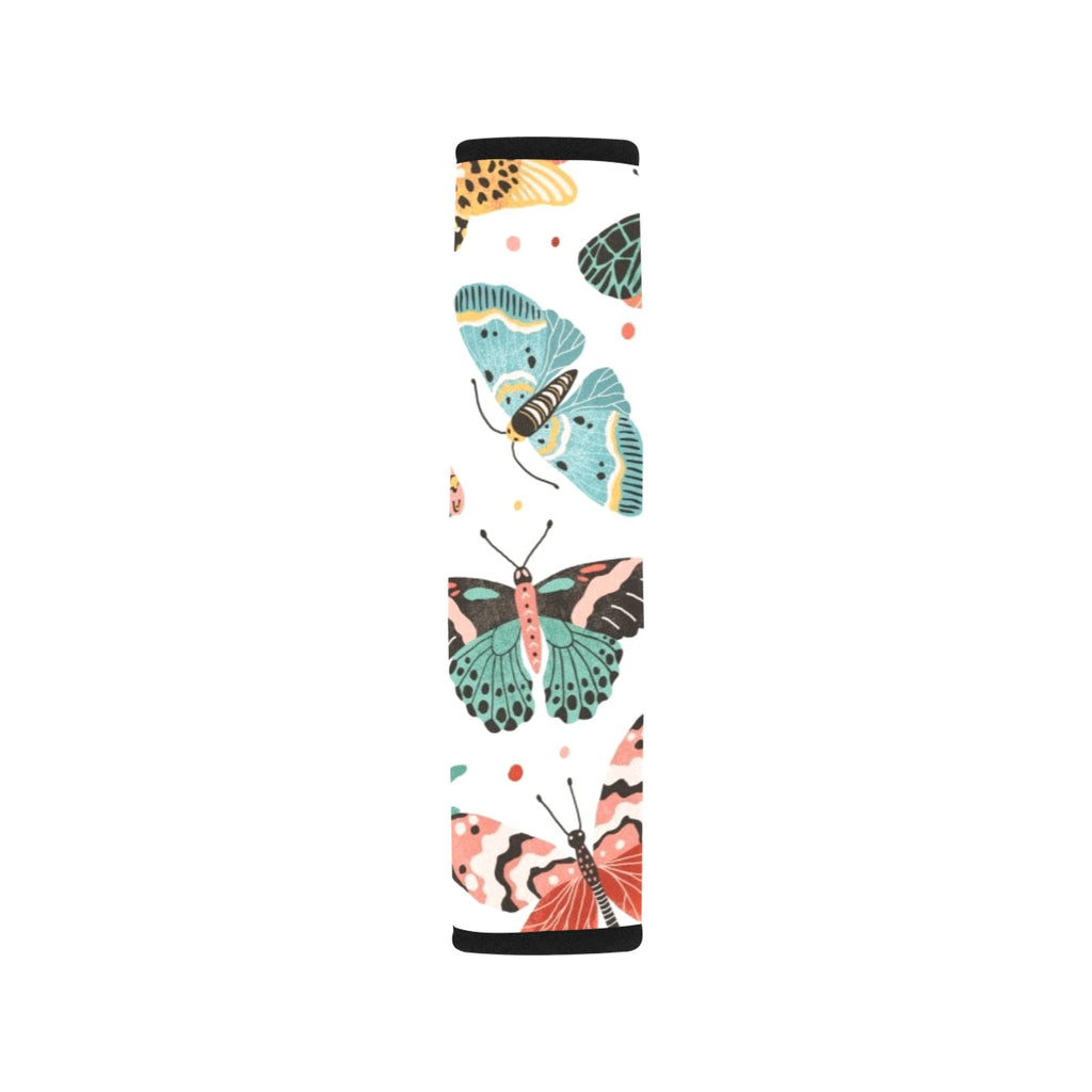 Pretty Moths And Butterflies Car Seat Belt Cover 7''x10'' (Pack of 2) Car Seat Belt Cover 7x10 (Pack of 2) animal Printed Offshore