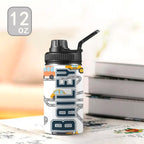 Personalised - On The Road - Kids Stainless Steel Water Bottle
