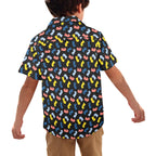 Colourful Chess Junior Kids Hawaiian Shirt