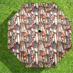 Watercolour Books - Semi-Automatic Foldable Umbrella (Model U12) Semi-Automatic Foldable Umbrella (U12)