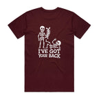 Skeleton, I've Got Your Back - Mens T-shirt