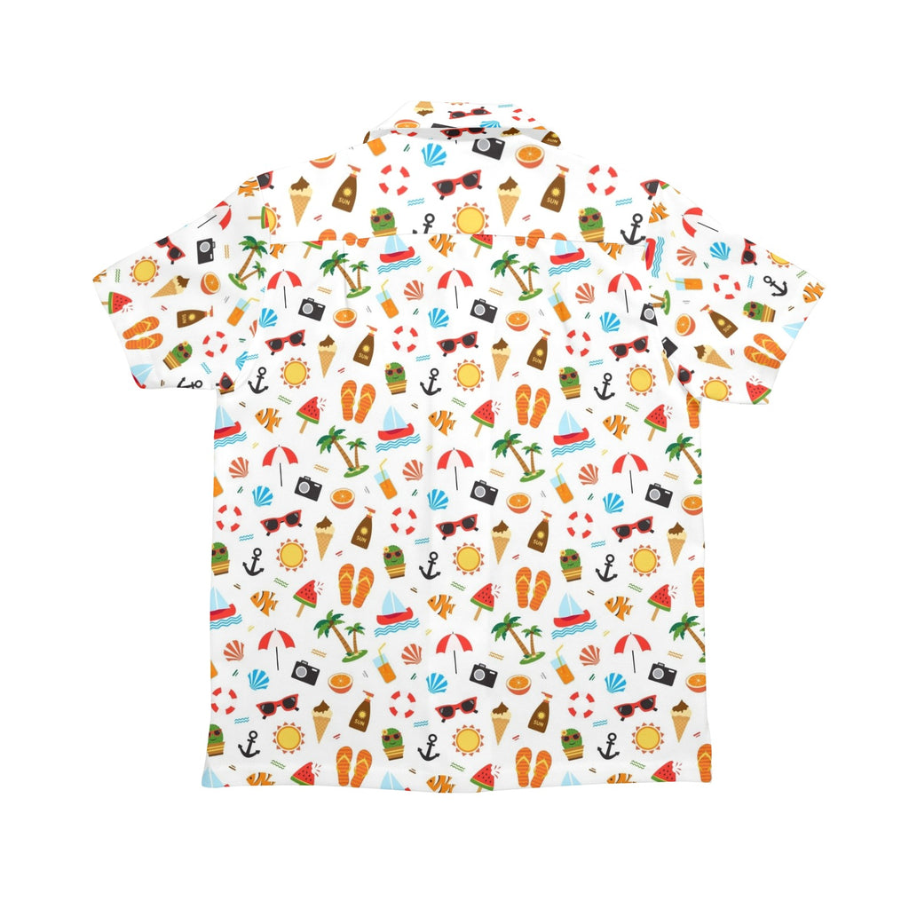 Beach Time Senior Kids Hawaiian Shirt