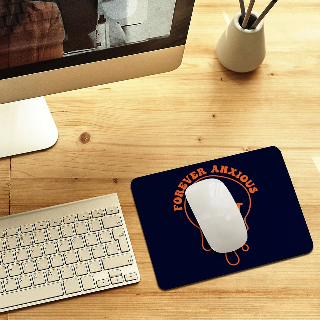 Forever Anxious Leather Mouse Pad Leather Mouse Pad Printed Offshore