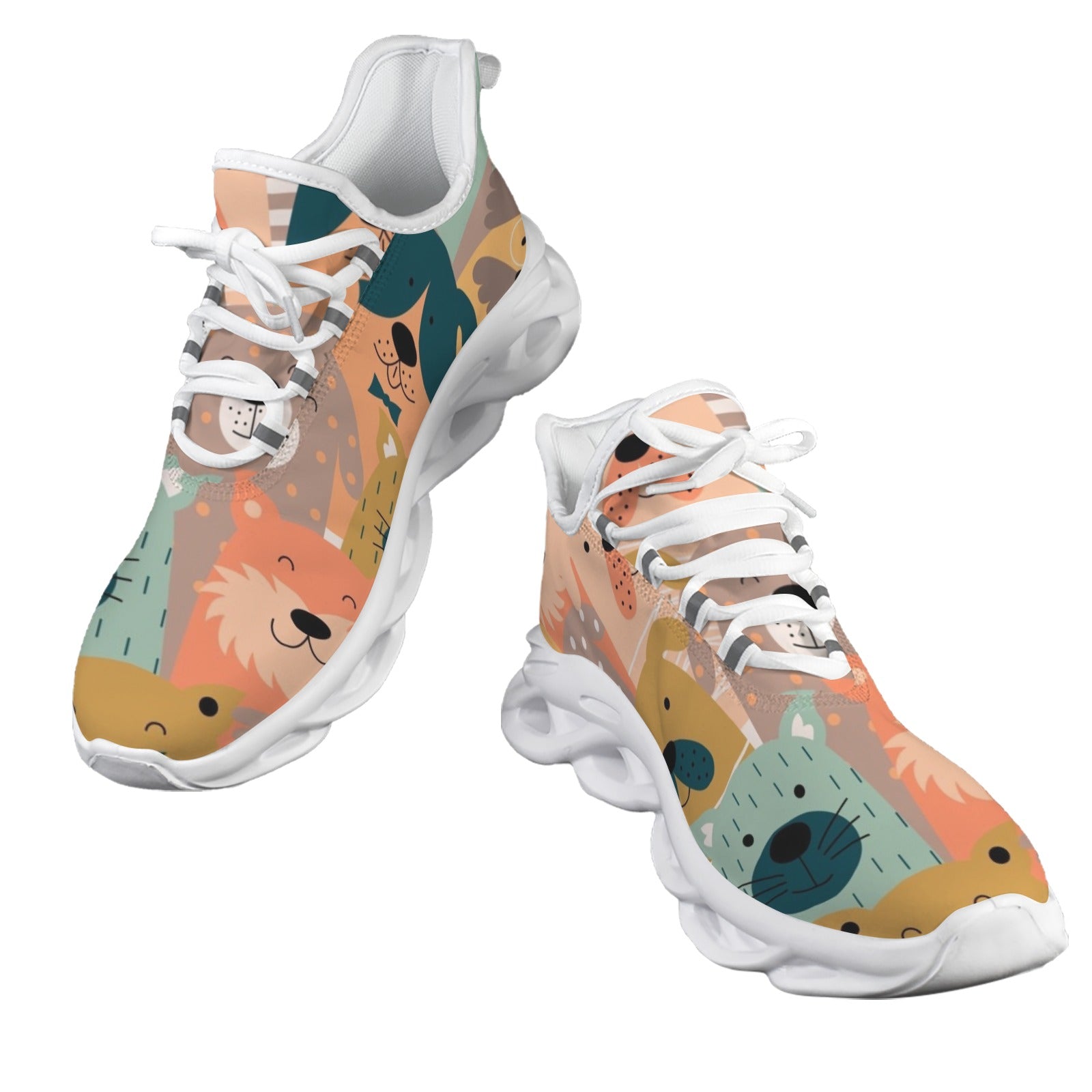 Lots Of Dogs Men's Twisted Sole Sneakers