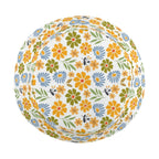 Retro Boho Flowers - Kids Bucket Hat Kids Bucket Hat Plants Printed Offshore