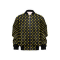 Yellow Lightning Kids Bomber Jacket XL Kids Bomber Jacket comic Printed Offshore