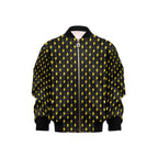 Yellow Lightning Kids Bomber Jacket XL Kids Bomber Jacket comic Printed Offshore
