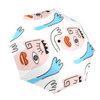 Faces - Semi-Automatic Foldable Umbrella (Model U12) One Size Semi-Automatic Foldable Umbrella (U12)