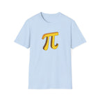 Pi Unisex Softstyle T-Shirt Light Blue Unisex Adult T-shirt Australian Printer Science