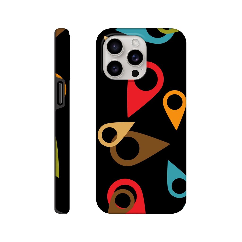 Where Am I, Location Pin - Apple iPhone Tough case iPhone 15 Pro Max iPhone Tough Case Globally Fulfilled