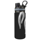 Octopus Tentacles - Insulated Water Bottle with Dual-Use Lid (18oz) One Size Insulated Water Bottle with Dual-Use Lid (18oz) animal Ocean Printed Offshore