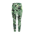 Jungle Leaves - Women's High Waist Pockets Yoga Leggings
