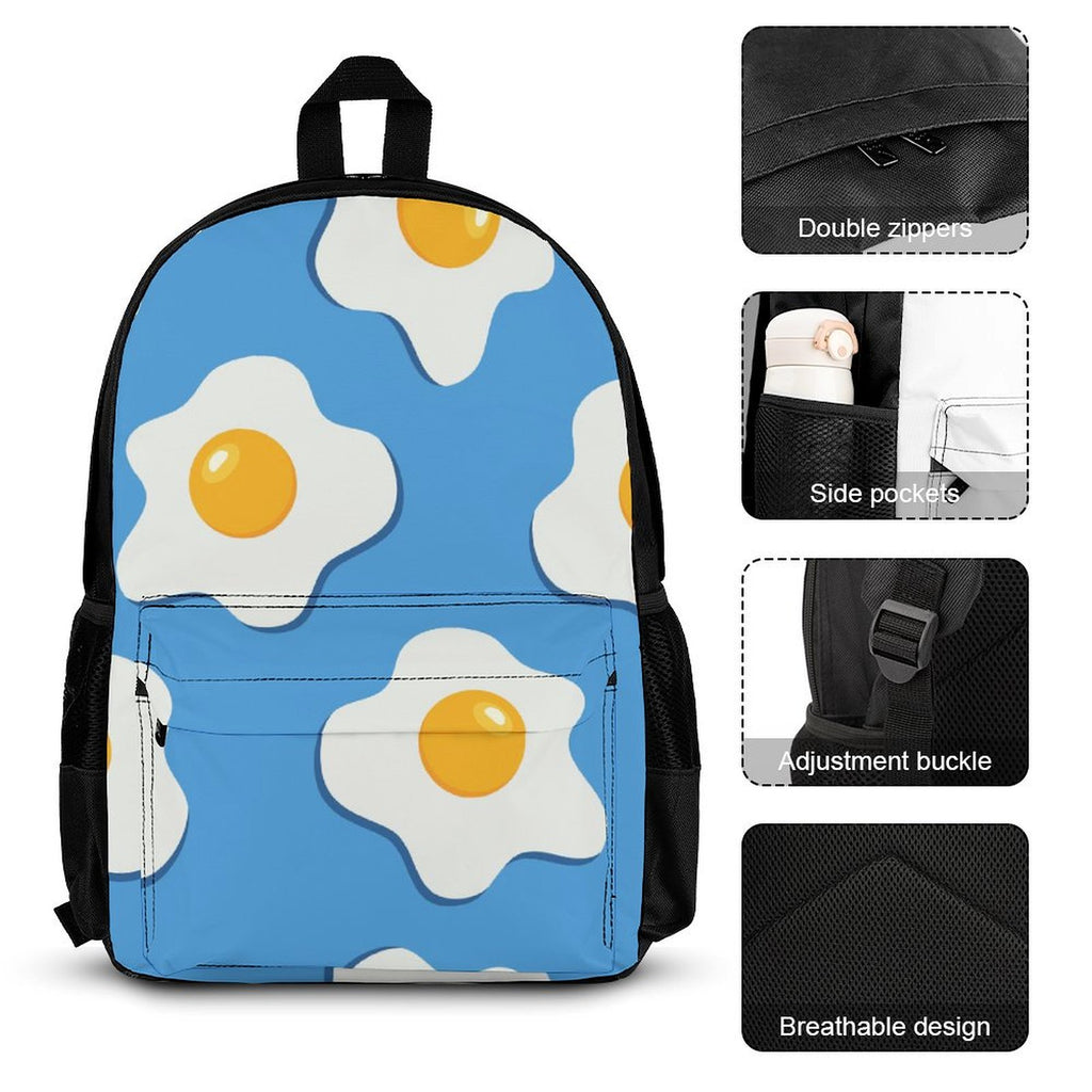 Fried Eggs - Three Piece Backpack Set
