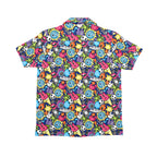 Sticker Music Senior Kids Hawaiian Shirt Senior Kids Hawaiian Shirt 8-15 Music Printed Offshore