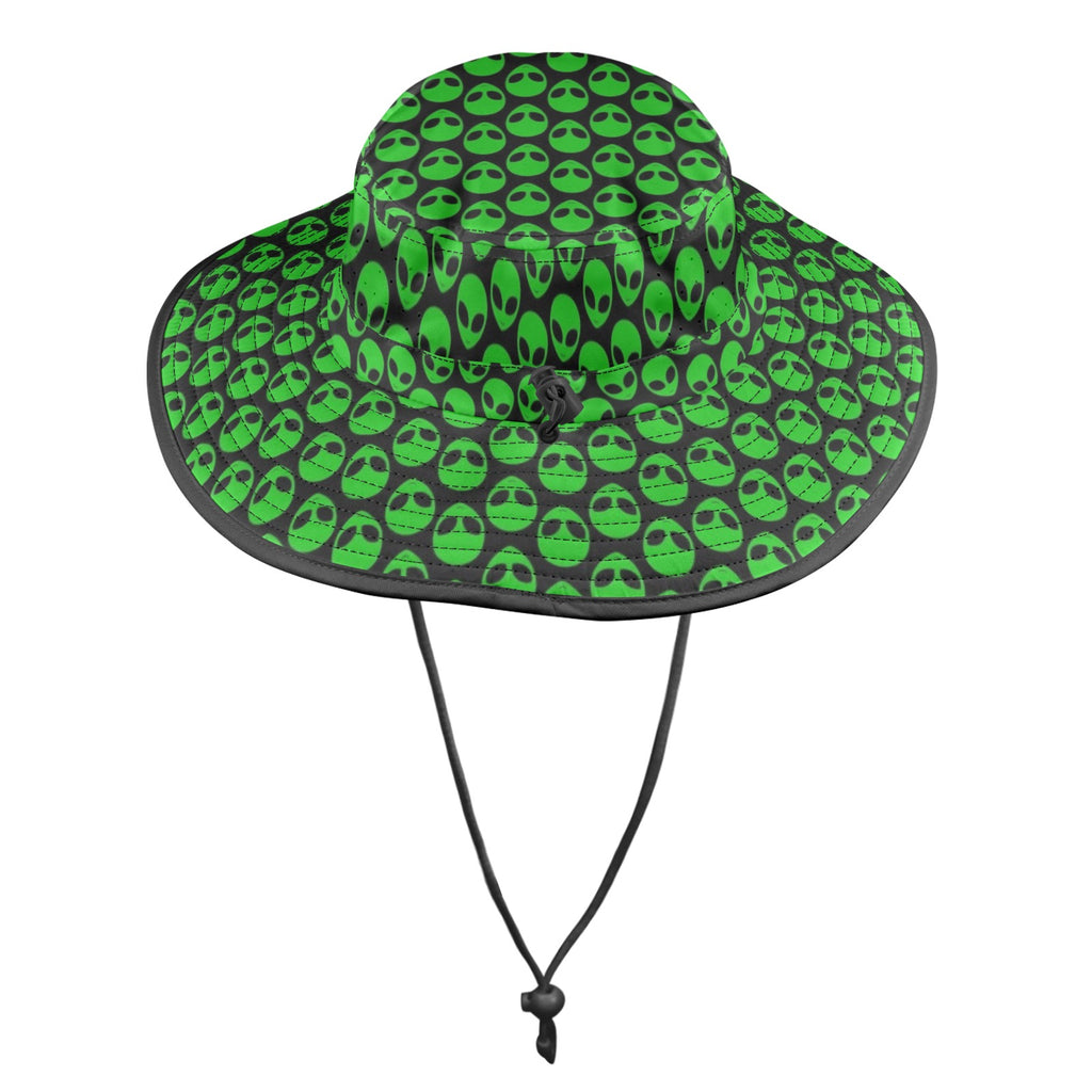 Aliens - Wide Brim Bucket Hat Wide Brim Bucket Hat Printed Offshore Sci Fi