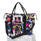 Floral In The Abstract Duffle Bag-Simple (Model 1715) One Size Duffle Bag-Simple (1715)