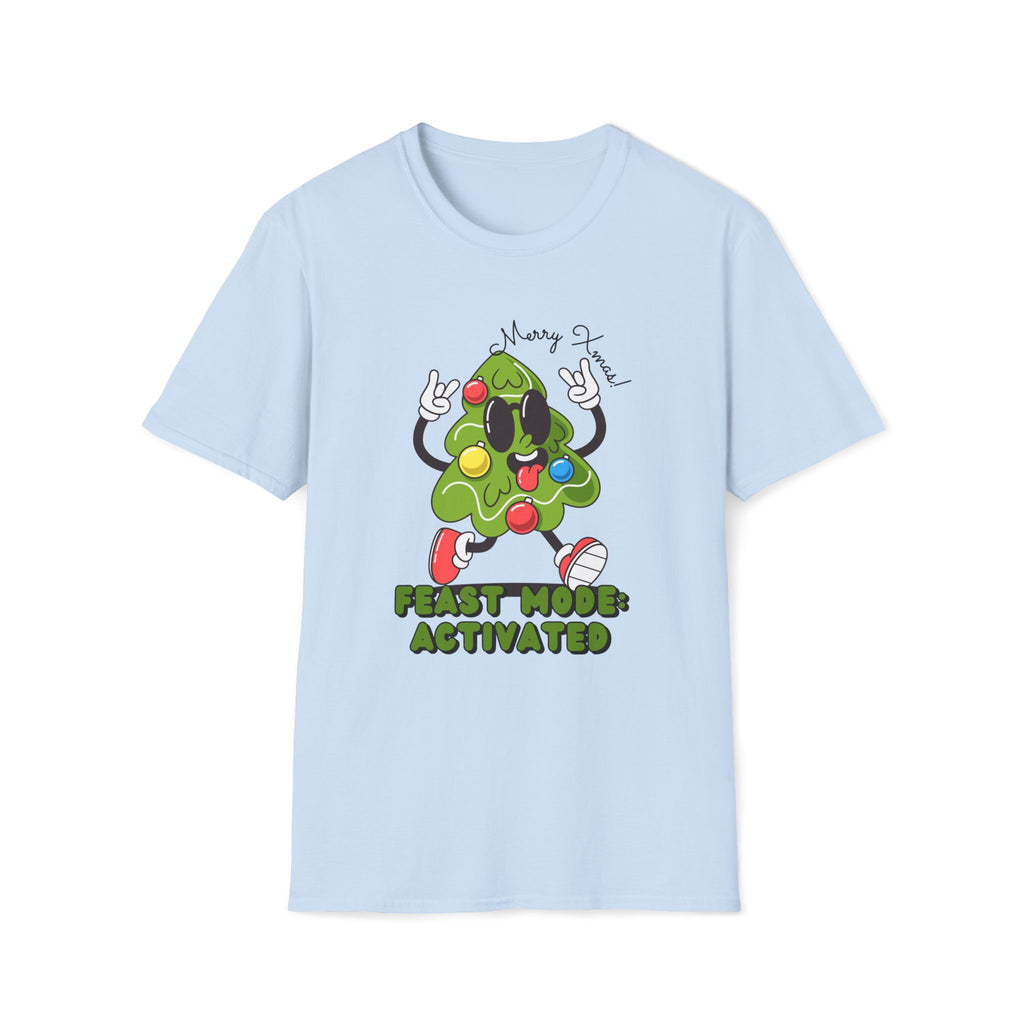 Christmas Feast Mode Activated - Unisex Softstyle T-Shirt