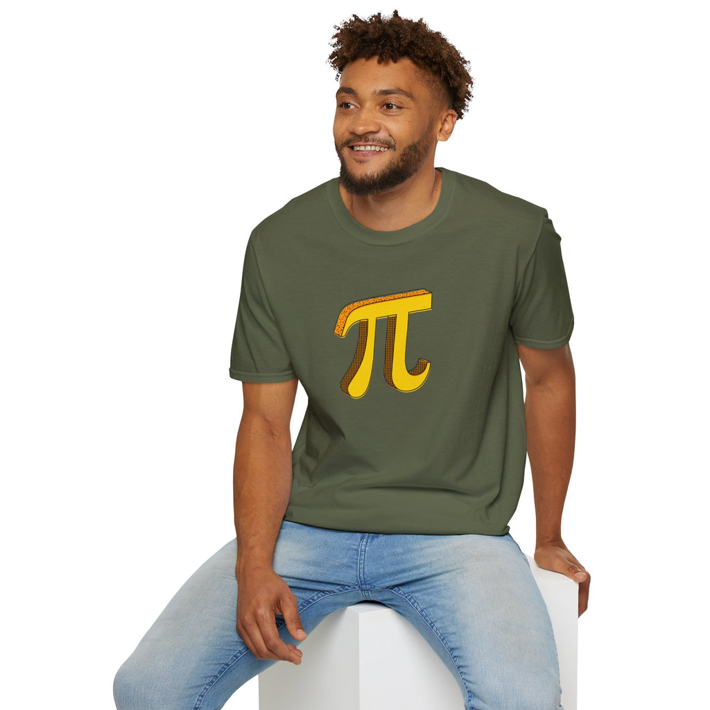 Pi Unisex Softstyle T-Shirt Unisex Adult T-shirt Australian Printer Science
