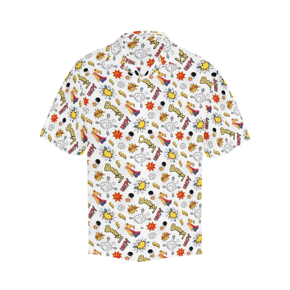 Super Dog - Mens Hawaiian Shirt