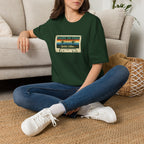 60th Birthday Made in 1966 Cassette Tape Unisex T-Shirt Unisex Adult T-shirt Birthday Globally Fulfilled