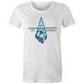 Ice-osceles, Isosceles, Maths Women's AS Colour T-shirt White Womens T-shirt Maths Printed In Australia