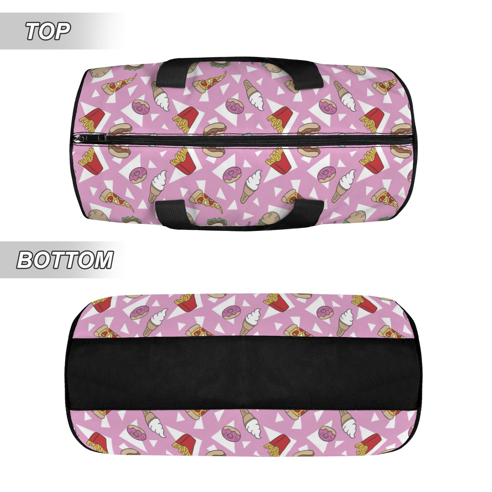 Fast Food Duffle Bag Duffle Bag Printed Offshore