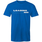 Loading - Mens T-Shirt Bright Royal Mens T-shirt Printed In Australia
