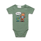 I Think You're Overreacting Chemistry AS Colour Baby Bodysuit