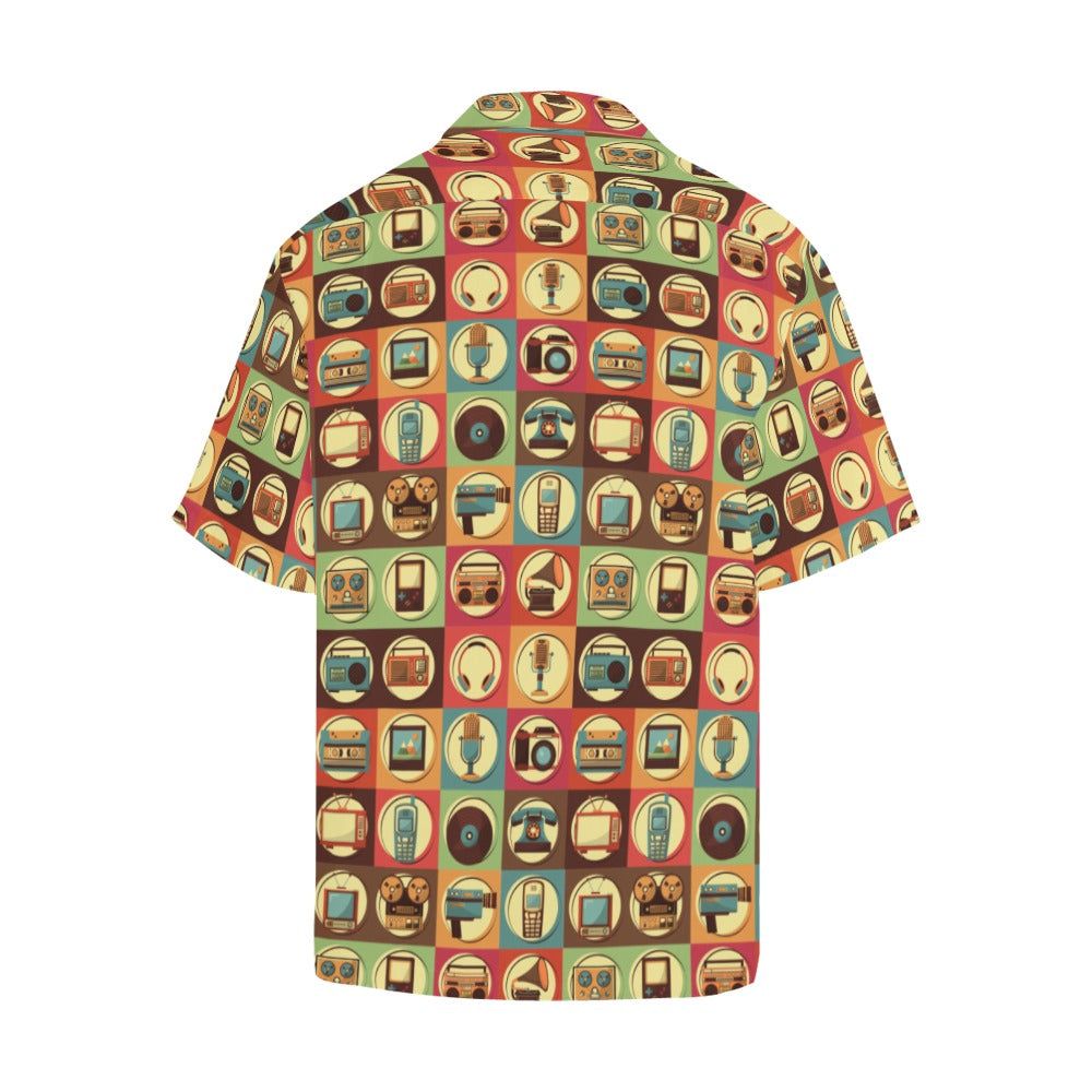 Retro Life - Mens Hawaiian Shirt