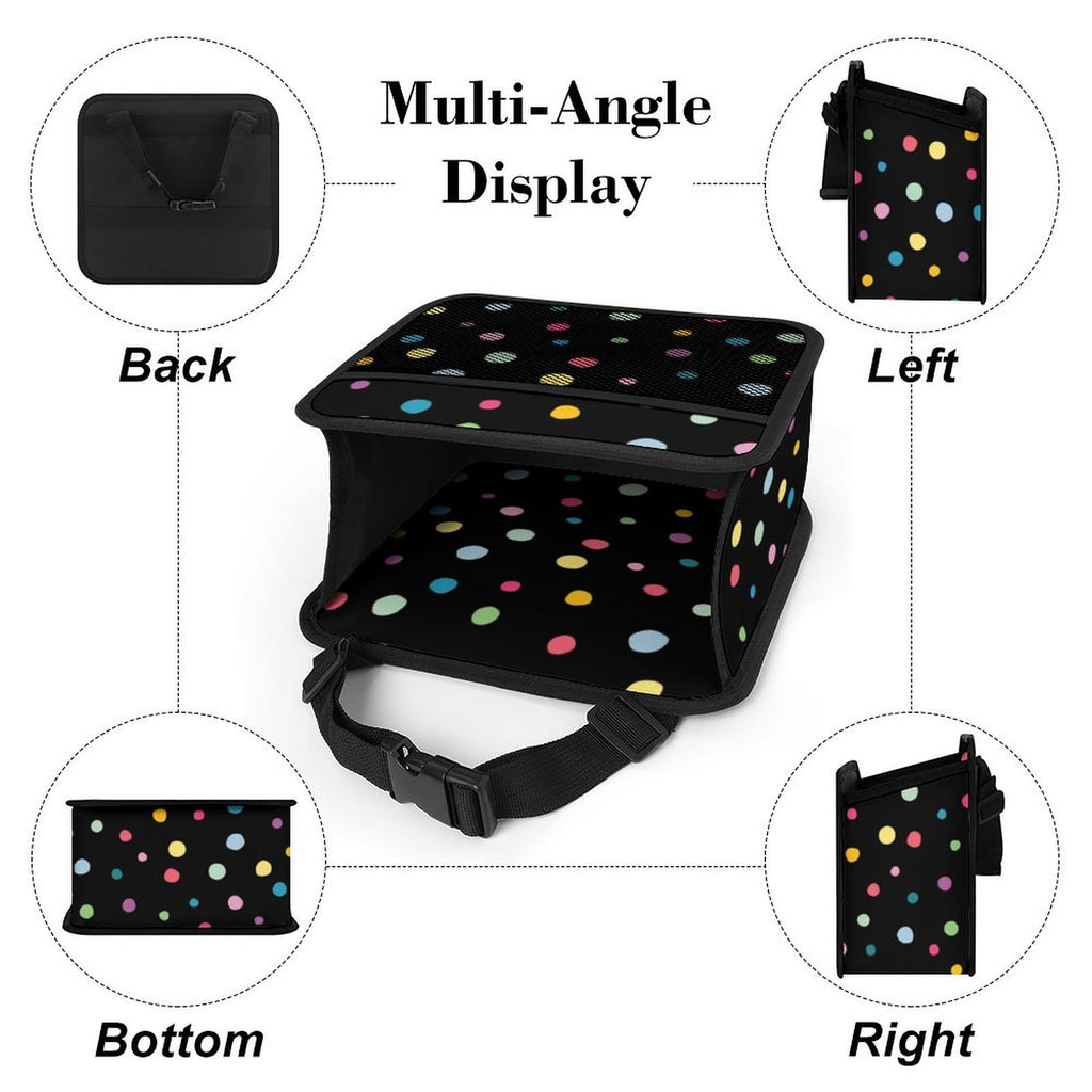 Polka Dots Car Seat Back Organiser Car Seat Back Organiser Printed Offshore