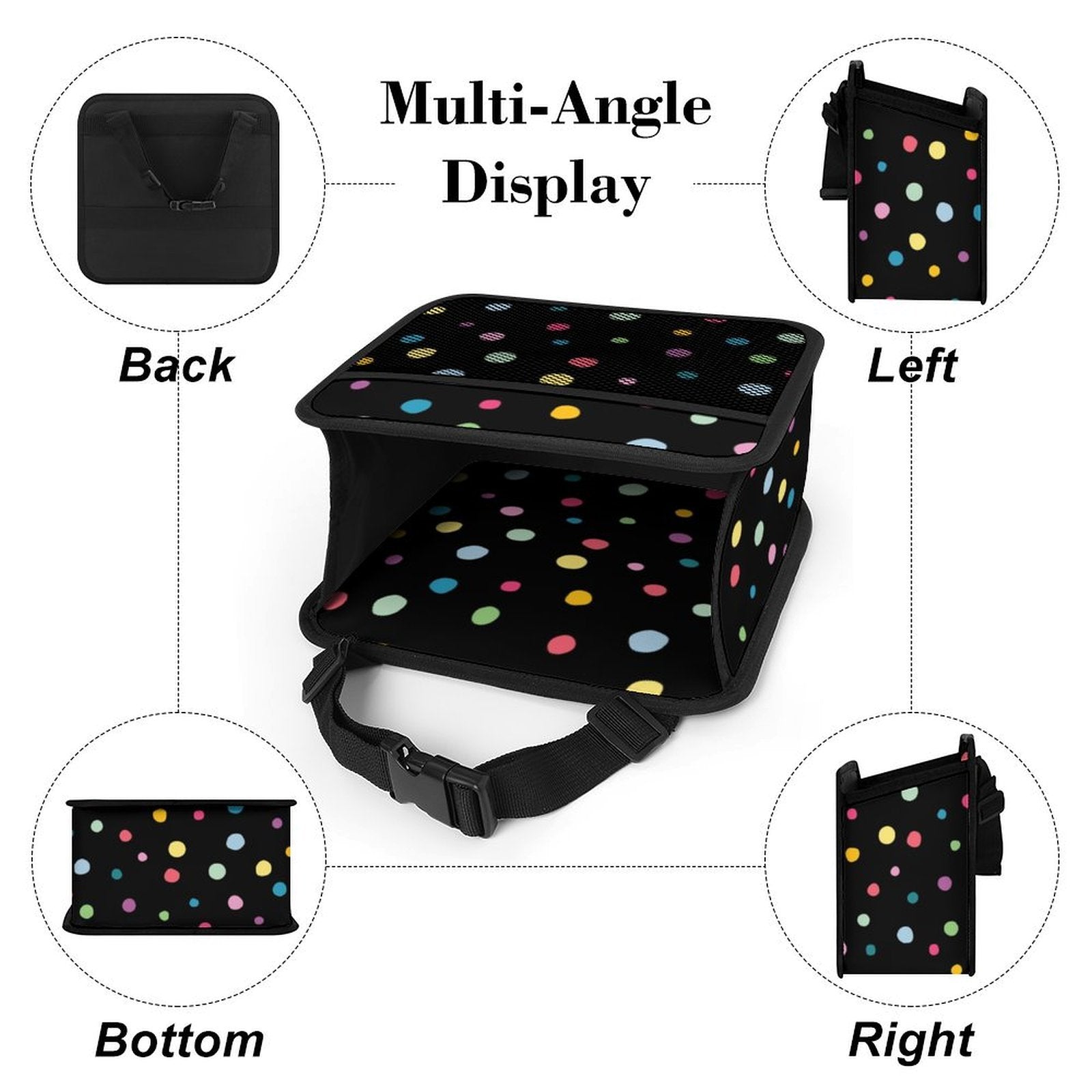 Polka Dots Car Seat Back Organiser Car Seat Back Organiser Printed Offshore