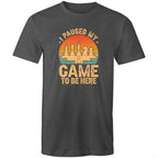 Chess, I Paused My Game To Be Here - Mens T-Shirt Asphalt Marle Mens T-shirt Chess Games Printed In Australia