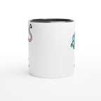 Personalised - Status: Unplugged From Social Media - White 11oz Ceramic Mug With Colour Inside Personalised 11oz Mug Customise Globally Fulfilled Name Personalise