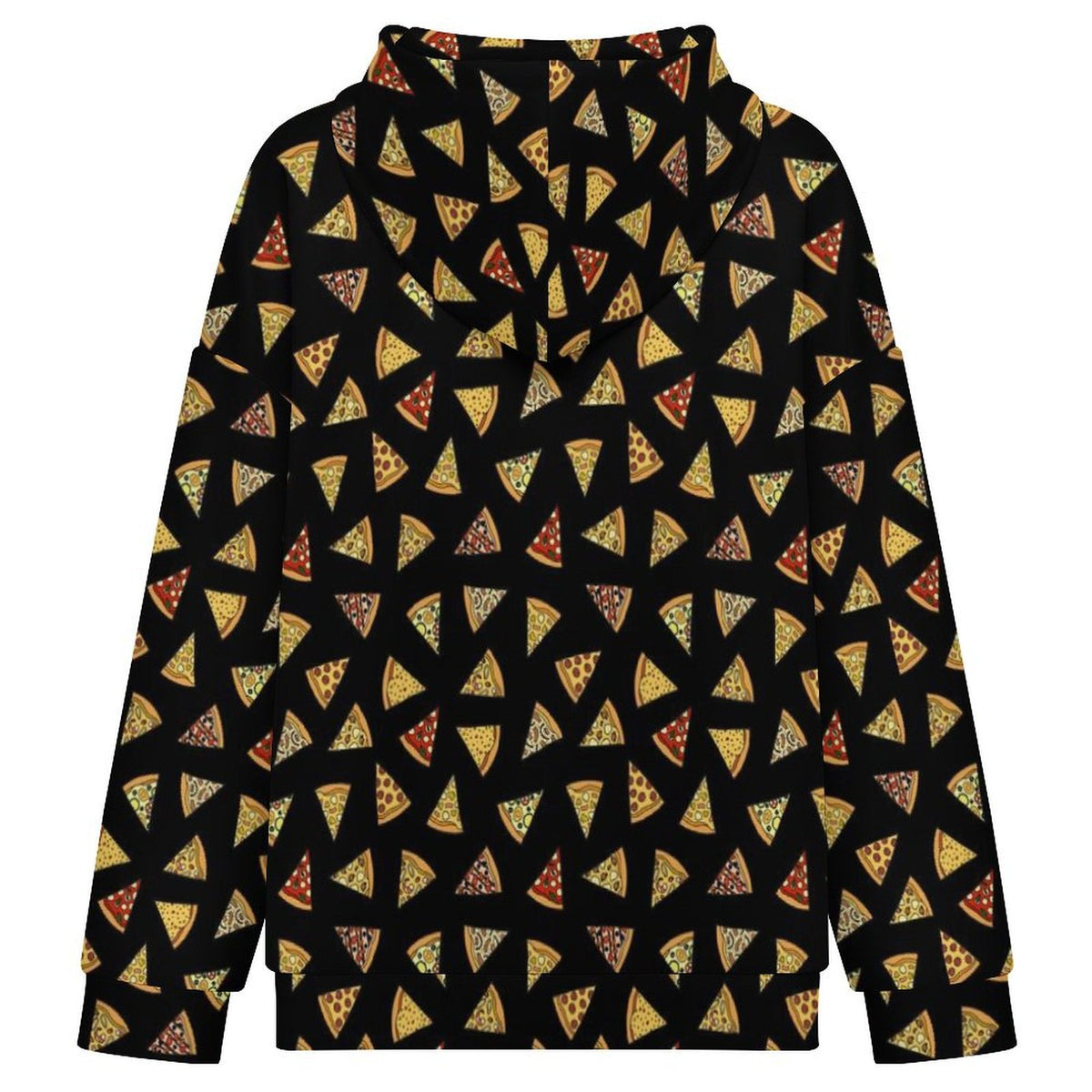 Pizza Slices Women's Full-Zip Hoodie