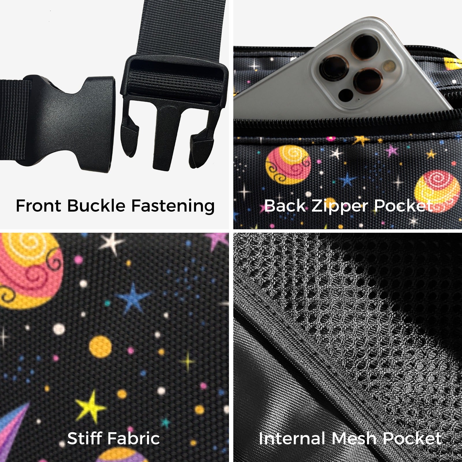 Colourful Space - Belt Bag