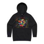 Game Cube Equations Women's AS Colour Hoodie