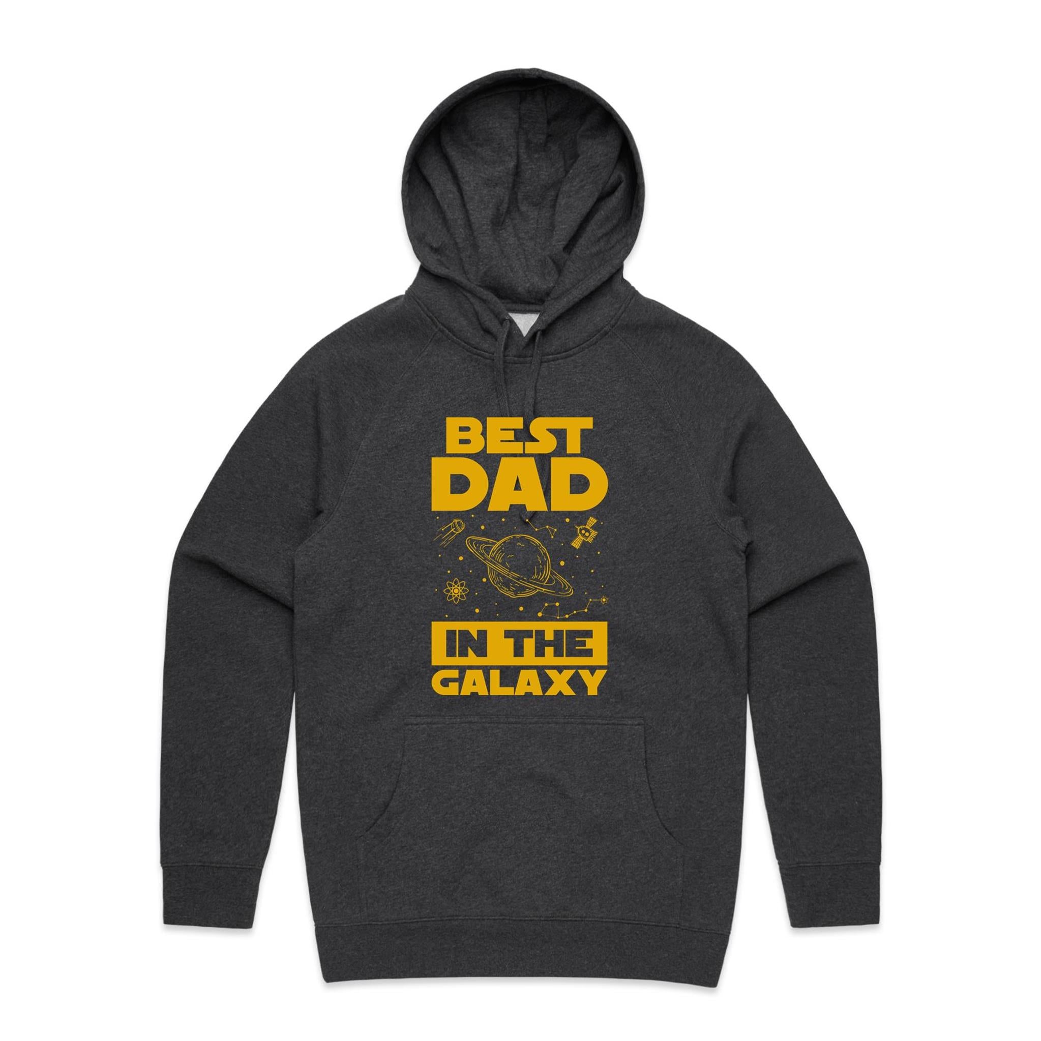 Best Dad In The Galaxy Men's AS Colour Hoodie
