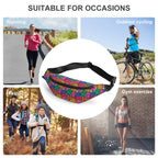 Bright And Bold Flowers - Bum Bag / Fanny Pack