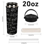 Equations 20oz Tea Tumbler with Carry Handle