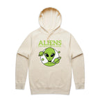 Aliens Don't Believe In You Either Men's AS Colour Hoodie