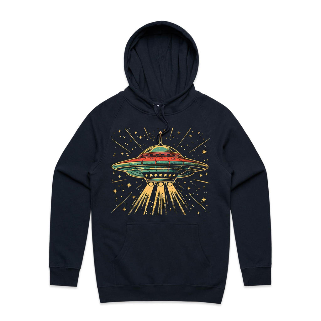 Retro UFO Men's AS Colour Hoodie