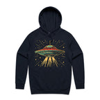 Retro UFO Men's AS Colour Hoodie