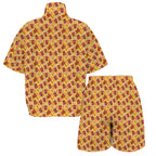 Cola Women's Windbreaker Short Set Women's Windbreaker Short Set Food Printed Offshore
