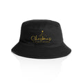 Christmas Is Better At The Beach Christmas AS Colour Bucket Hat Black One Size Christmas Bucket Hat Christmas Printed In Australia