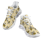 Cute Cartoon Bees Women's Twisted Sole Sneakers