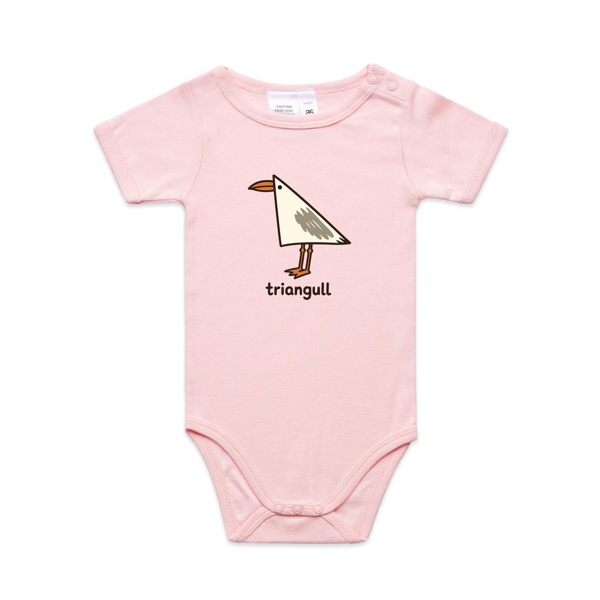Triangull Geometry Seagull AS Colour Baby Bodysuit